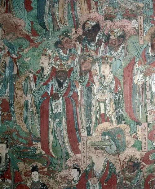 這明代壁畫,夠氣勢(shì)